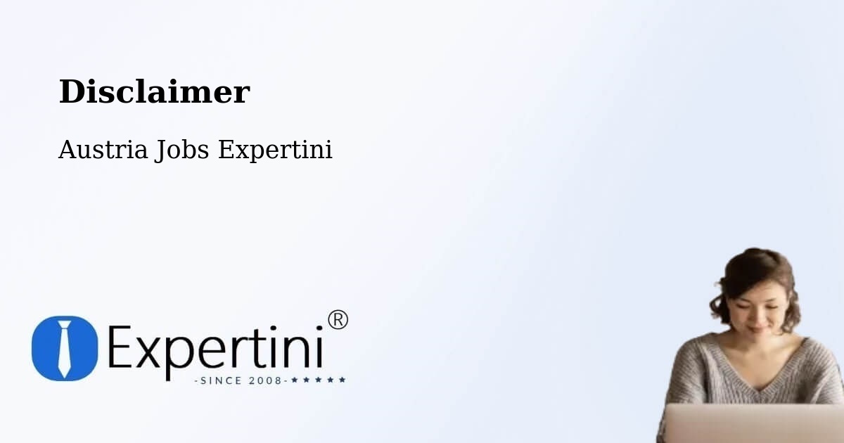 Disclaimer – Röns - Austria Jobs Expertini