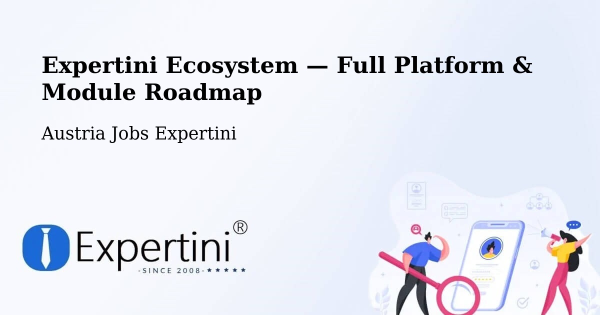 Expertini Ecosystem — Full Platform & Module Roadmap – Röns