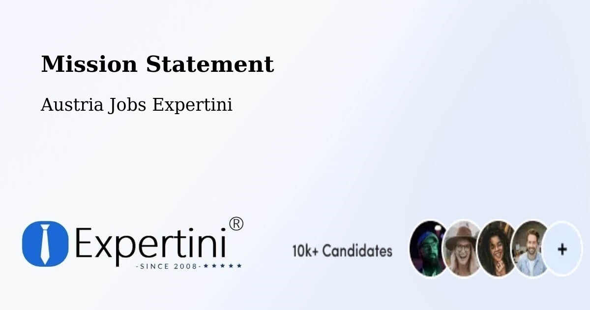 Corporate Mission – Röns - Austria Jobs Expertini
